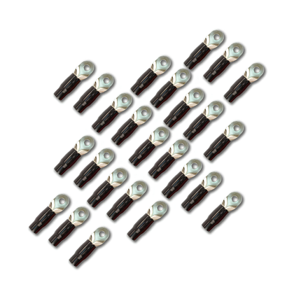Stinger SPT5101B 25 Pack PRO 0/1GA 5/16" Black Ring Terminal