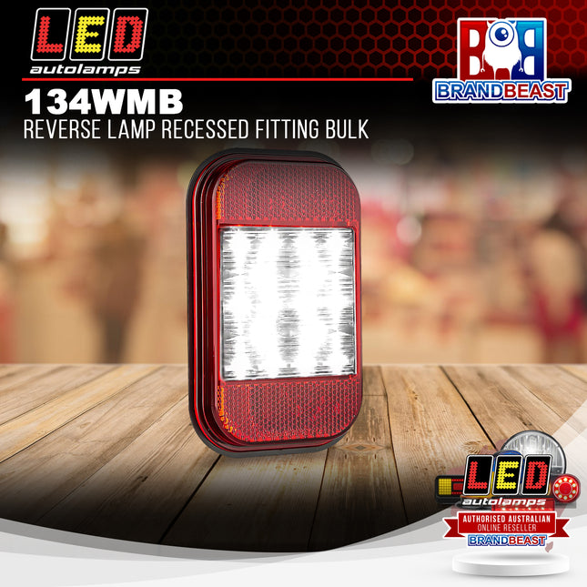 LED Autolamps 134WMB Reverse Lamp Recessed Fitting Bulk