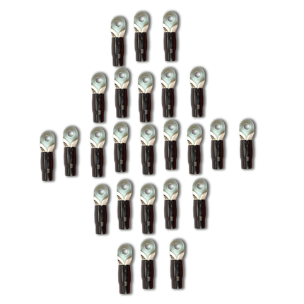 Stinger SPT5101B 25 Pack PRO 0/1GA 5/16" Black Ring Terminal