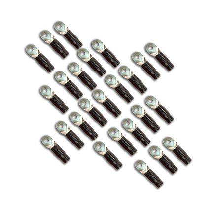 Stinger SPT5101B 25 Pack PRO 0/1GA 5/16" Black Ring Terminal