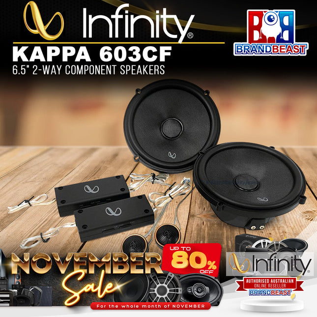 Infinity KAPPA 603CF 6.5" 2-Way Component Speakers