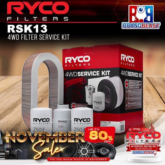 Ryco RSK13 4WD Filter Service Kit