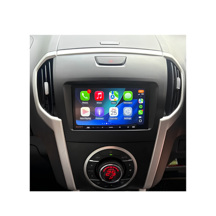 Stinger SFDIZ05 Double DIN Black Radio Fascia Kit Suit Isuzu MU-X 2018 - 2021