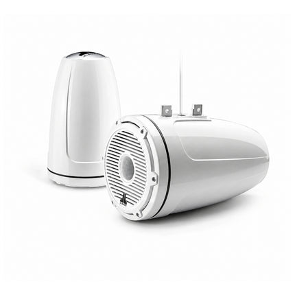 JL Audio JLA-010-03857-00 M6 Enclosed Tower Speakers - 8.8" with White Classic Grille