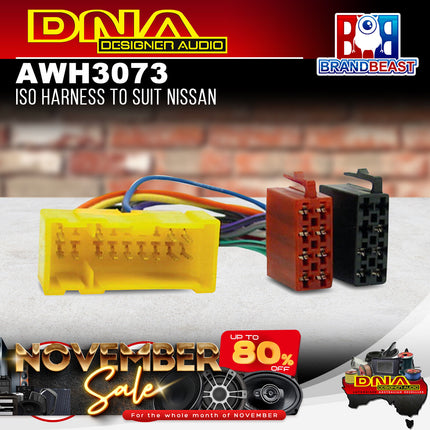 DNA AWH3073 ISO Harness to Suit Nissan