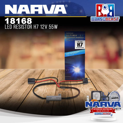 Narva 18168 LED Resistor H7 12V 55W