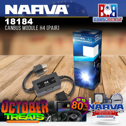 Narva 18184 Canbus Module H4 (Pair)