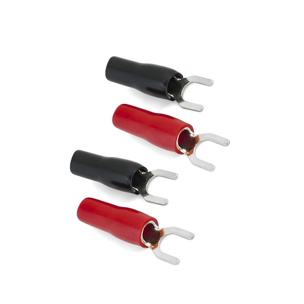 Stinger SPT5148 8GA 1/4" Fork Terminal Pack