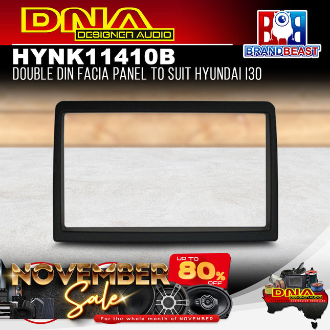 DNA HYN-K11410B Double DIN Fascia Panel to Suit Hyundai i30