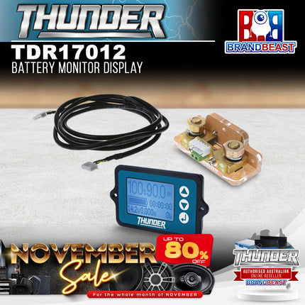 Thunder TDR17012 Battery Monitor Display