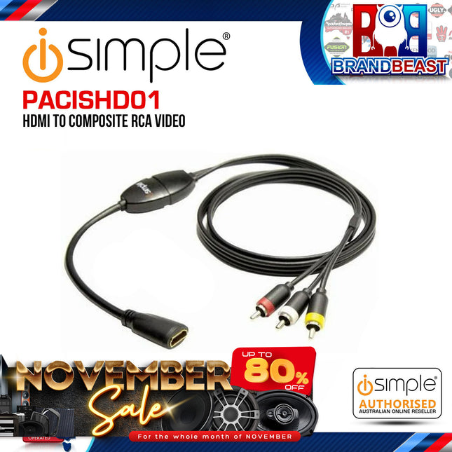 iSimple PACISHD01 MediaLinx HDMI To RCA Adaptor