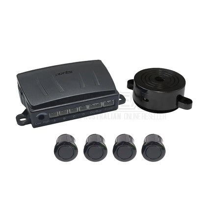 AXIS APS401B - 4-Sensor Parking System with Selectable Buzzer Volume and Dual Mounting