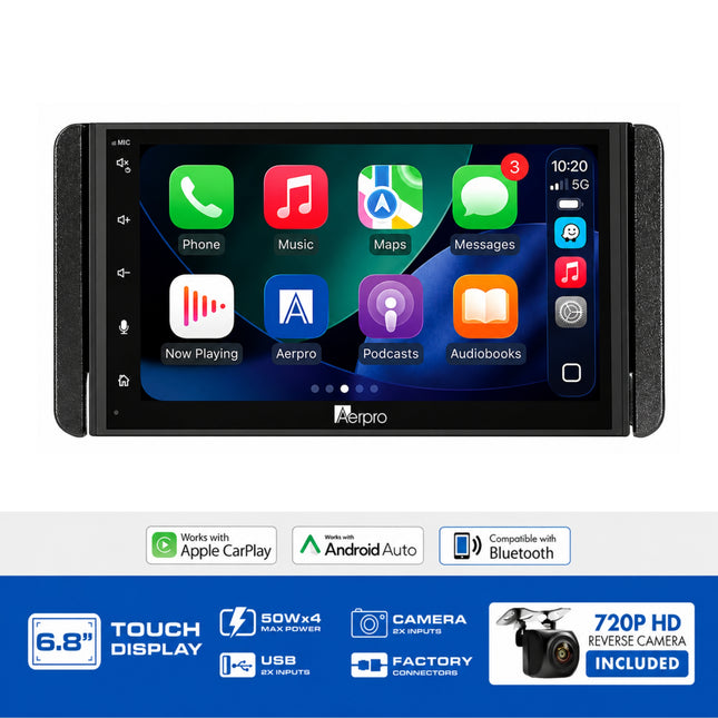 Aerpro AXATB2K 6.8" Multimedia Head Unit Upgrade Kit Toyota Various