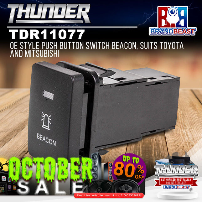 Thunder TDR11077 OE Style Push Button Switch Beacon