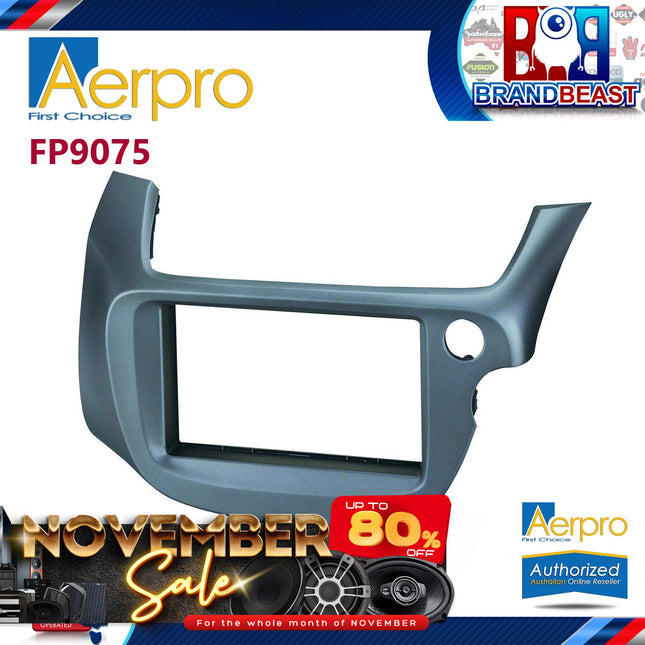 Aerpro FP9075 Double DIN Facia Kit to Suit Honda Jazz (Fit) GE