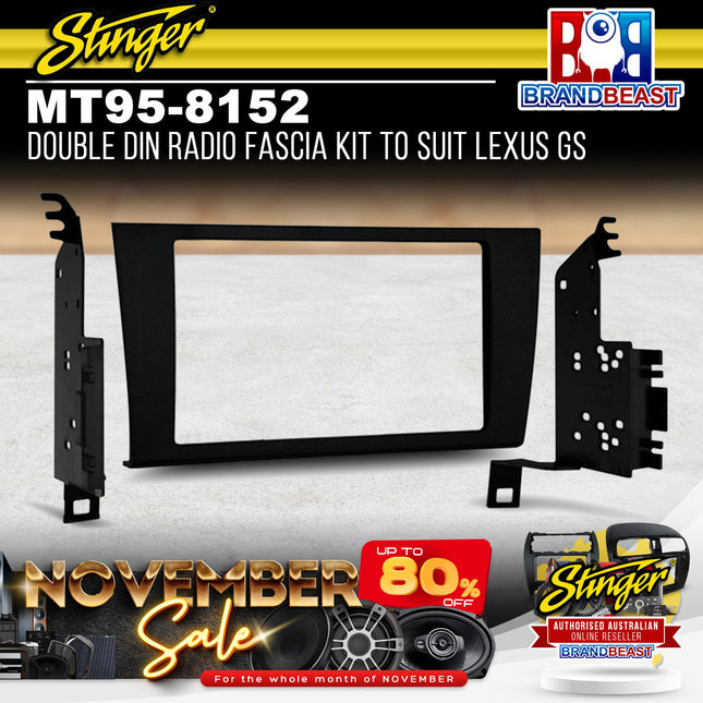 Metra MT95-8152 Double DIN Radio Fascia Kit To Suit Lexus GS 1998-2006