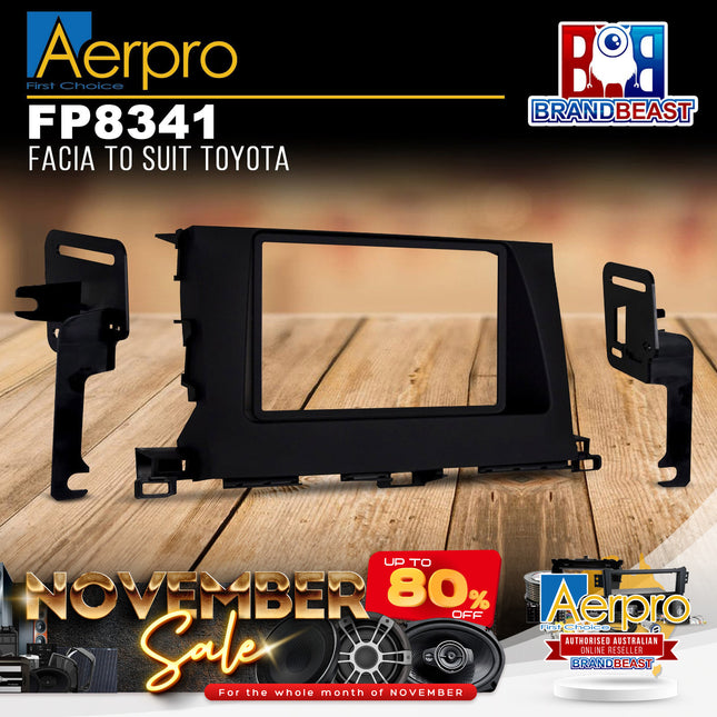 Aerpro FP8341 Facia to Suit Toyota Kluger 2014