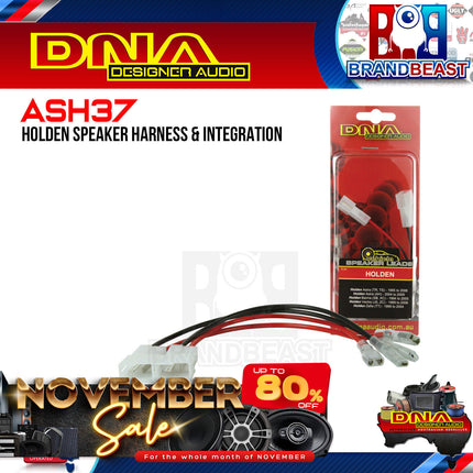 DNA ASH37 Speaker Harness To Suit Holden