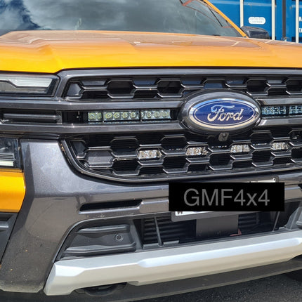 GMF4x4 3002-LED Ford Ranger RA 2022+ Grille Dual 10 Inch LED Lightbar Kit