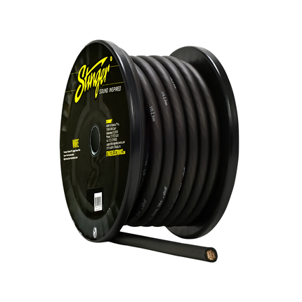 Stinger SPW10TB 15 Meter Roll 1/0GA Black Cable