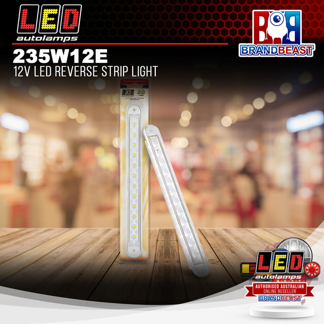 LED Autolamps 235W12E 12V LED Reverse Strip Light