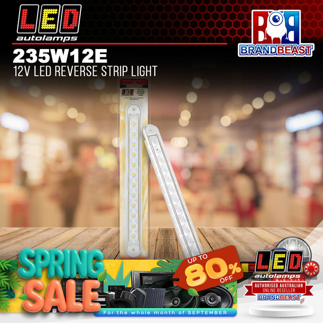 LED Autolamps 235W12E 12V LED Reverse Strip Light