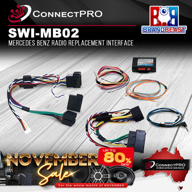 ConnectPRO SWI-MB02 Mercedes Benz Radio Replacement Interface