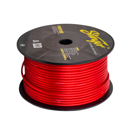 Stinger SPW18TR 76 Meter Roll 8GA Red Cable