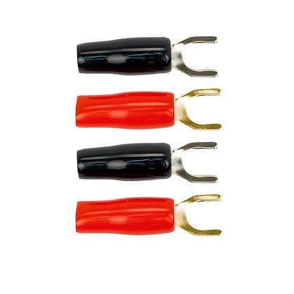 Stinger SPT8148 4 Pack 8GA 1/4" Spade Terminals