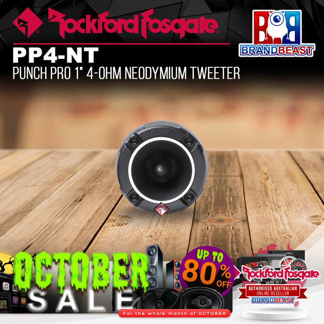 Rockford Fosgate PP4-NT Punch Pro 1" 4-Ohm Neodymium Tweeter