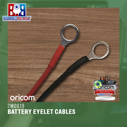 Oricom 2M0019 Battery Eyelet Cables