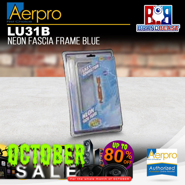 Aerpro Lu31B Neon Facia Frame Blue