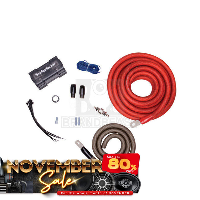 Rockford Fosgate RFK1 1/0 Power Installation Kit