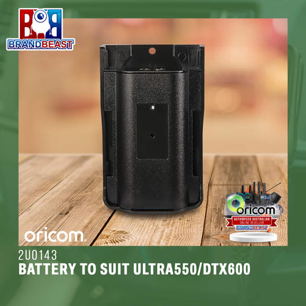 Oricom 2U0143 Battery To Suit ULTRA550/DTX600