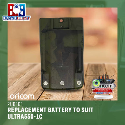 Oricom 2U0161 Replacement Battery to Suit ULTRA550-1C