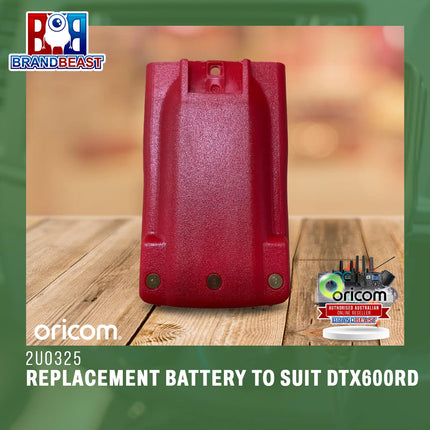 Oricom 2U0325 Replacement Battery to Suit DTX600RD