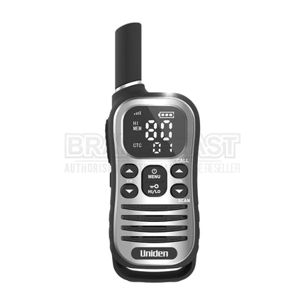 UNIDEN UH610 MAX - 1 Watt UHF Adventure Radio with Voice Scramble and USB-C Charging