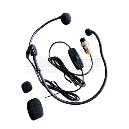 Ready2Talk HS36KR Left Side Headset with LED On/Off Light