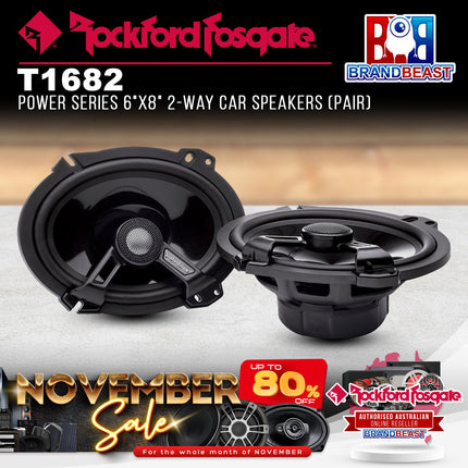 Rockford Fosgate T1682 Power 6"x8" 2-Way Full-Range Speaker