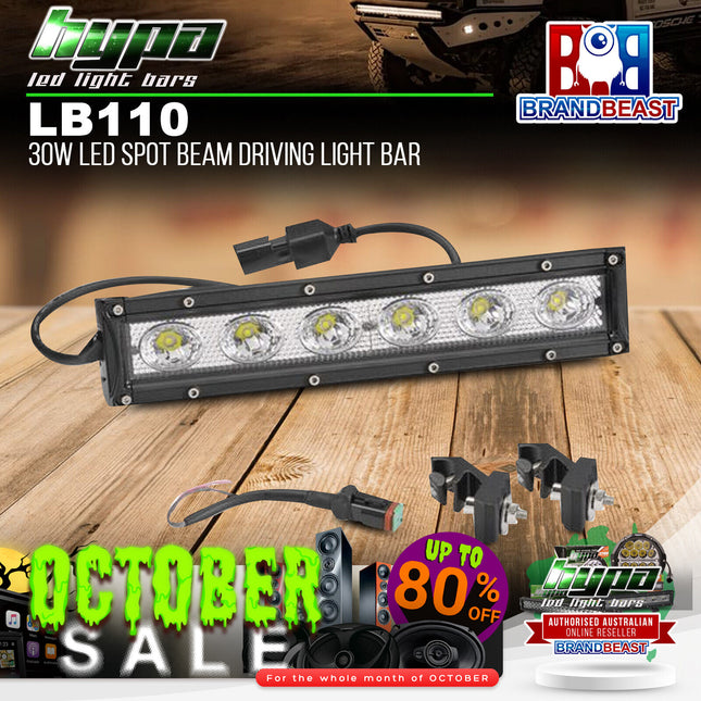 HYPA LB110 30W LED Spot Beam Driving Light Bar