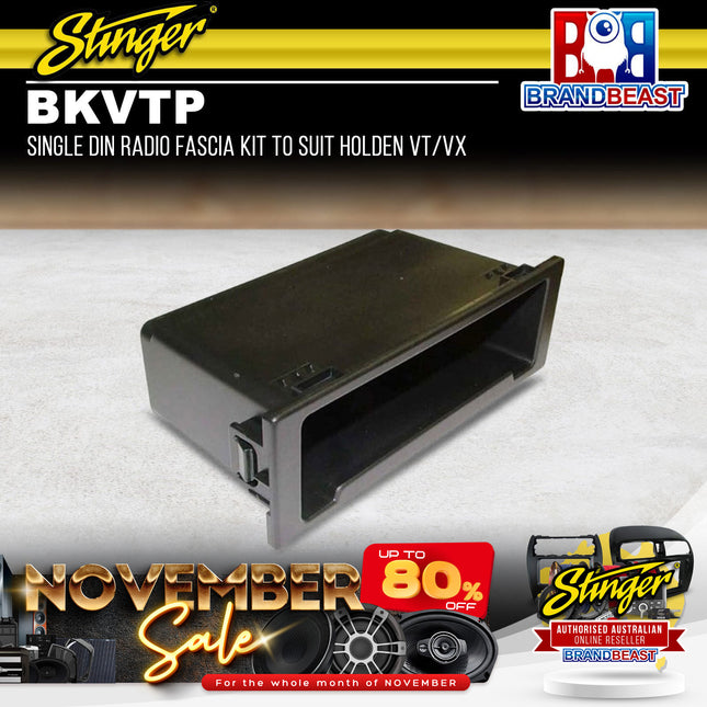 Stinger BKVTP Single DIN Radio Fascia Kit To Suit Ford 1995 - 2011