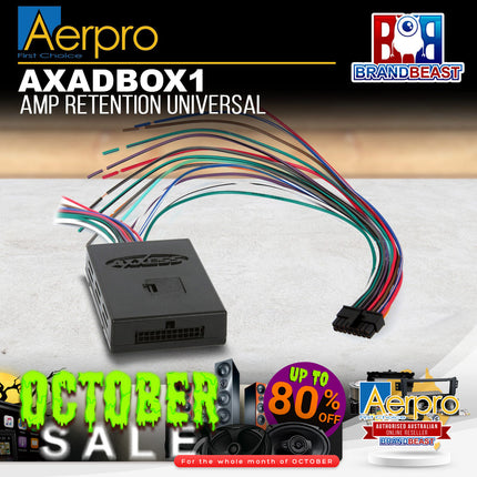 Aerpro AXADBOX1 Amp Retention Universal