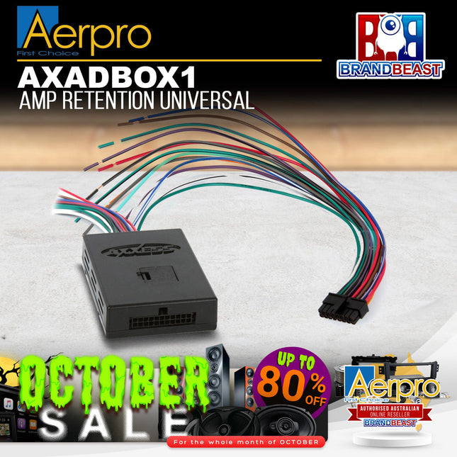 Aerpro AXADBOX1 Amp Retention Universal