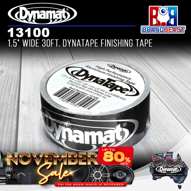 Dynamat 13100 1.5" Wide 30Ft. DynaTape Finishing Tape