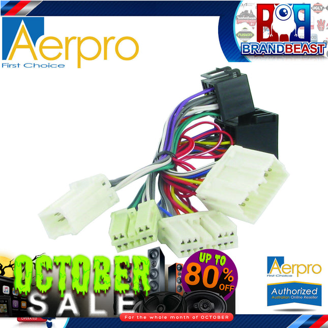 Aerpro CT10VL01 T-Harness To Suit Volvo S40 1996 - 2002