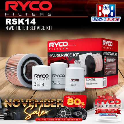 Ryco RSK14 4WD Filter Service Kit