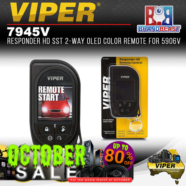 Viper 7945V Premium Color OLED 2-Way Remote Start
