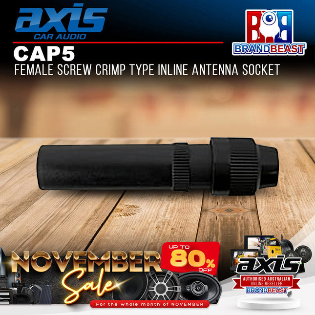 Axis CAP5 Female Inline Antenna Socket