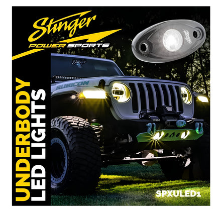 Stinger SPXULED1 SPX White LED Underbody / Rock Light Set