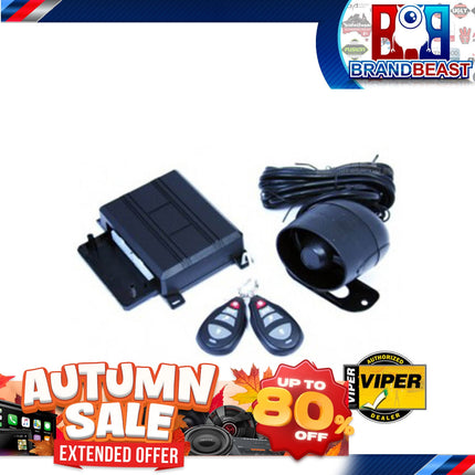 Viper 3104PR 1-Way Black Wire Australian Standards Security System
